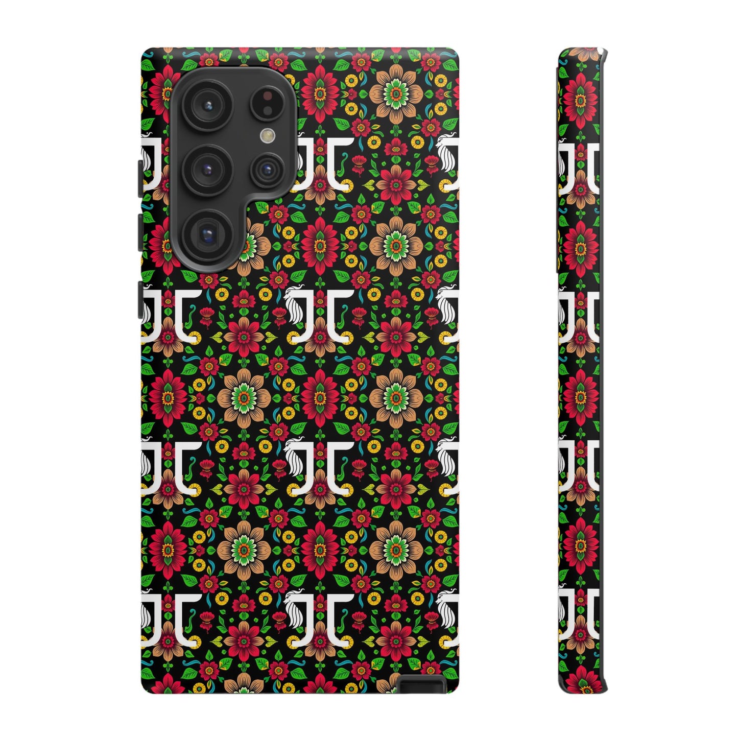 Tough Cases, Gemini, Zodiac v4, Flower Pattern