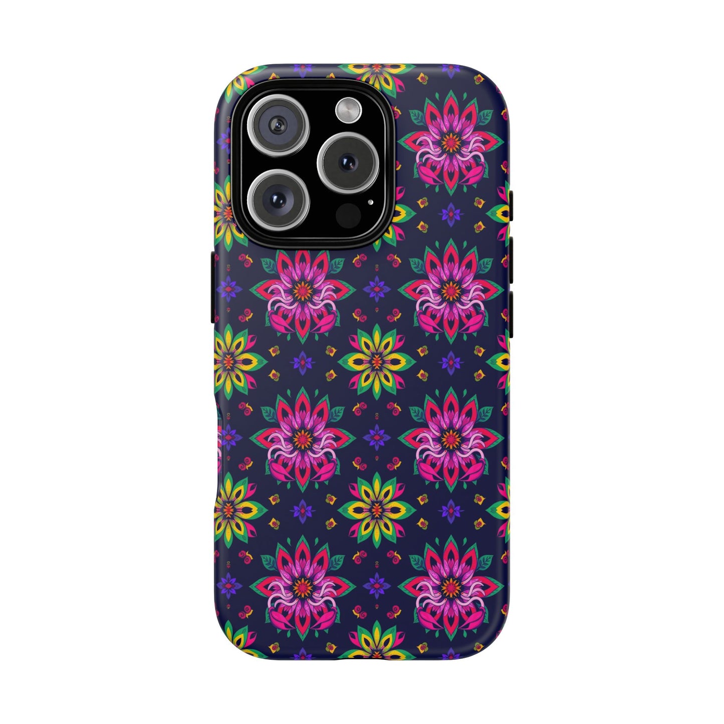 Tough Cases, Scorpio, Zodiac v4, Flower Pattern