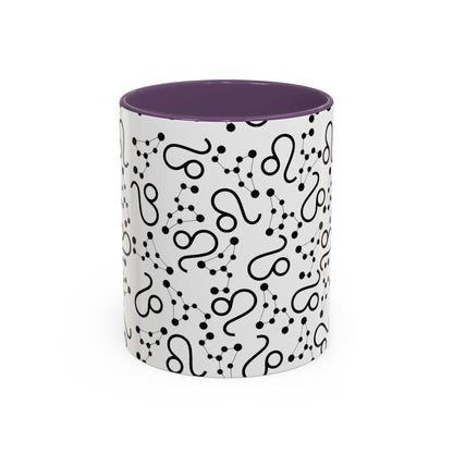 Accent Coffee Mug with the Leo sign (11, 15oz)