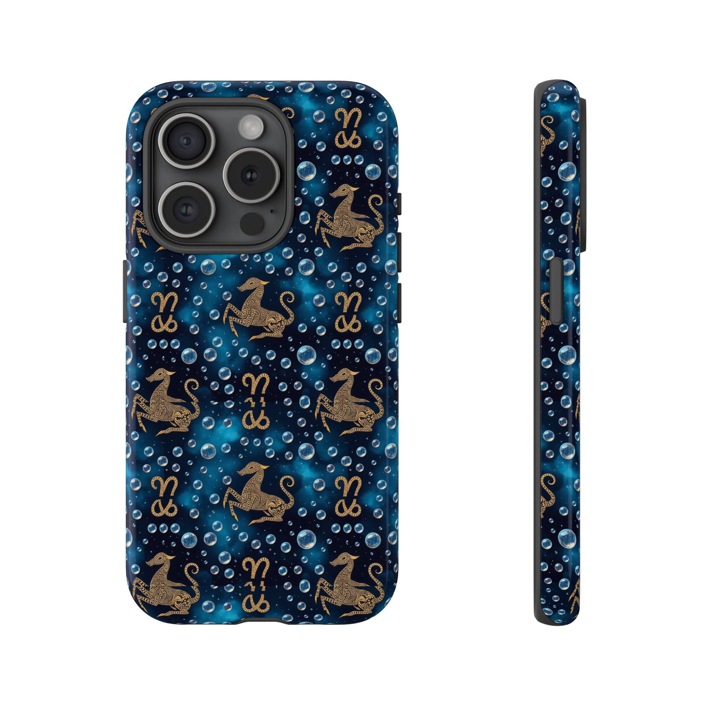 Tough Cases, Capricorn, Zodiac, Bubble Pattern