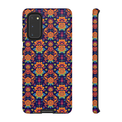 Tough Cases, Cancer, Zodiac, Flower Pattern