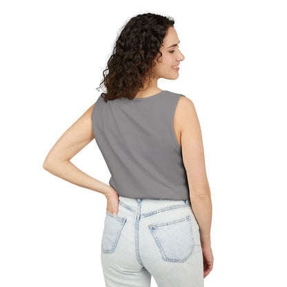 Unisex Garment-Dyed, Tank Top, Taurus Design, Planet Animal v1, 100% US cotton