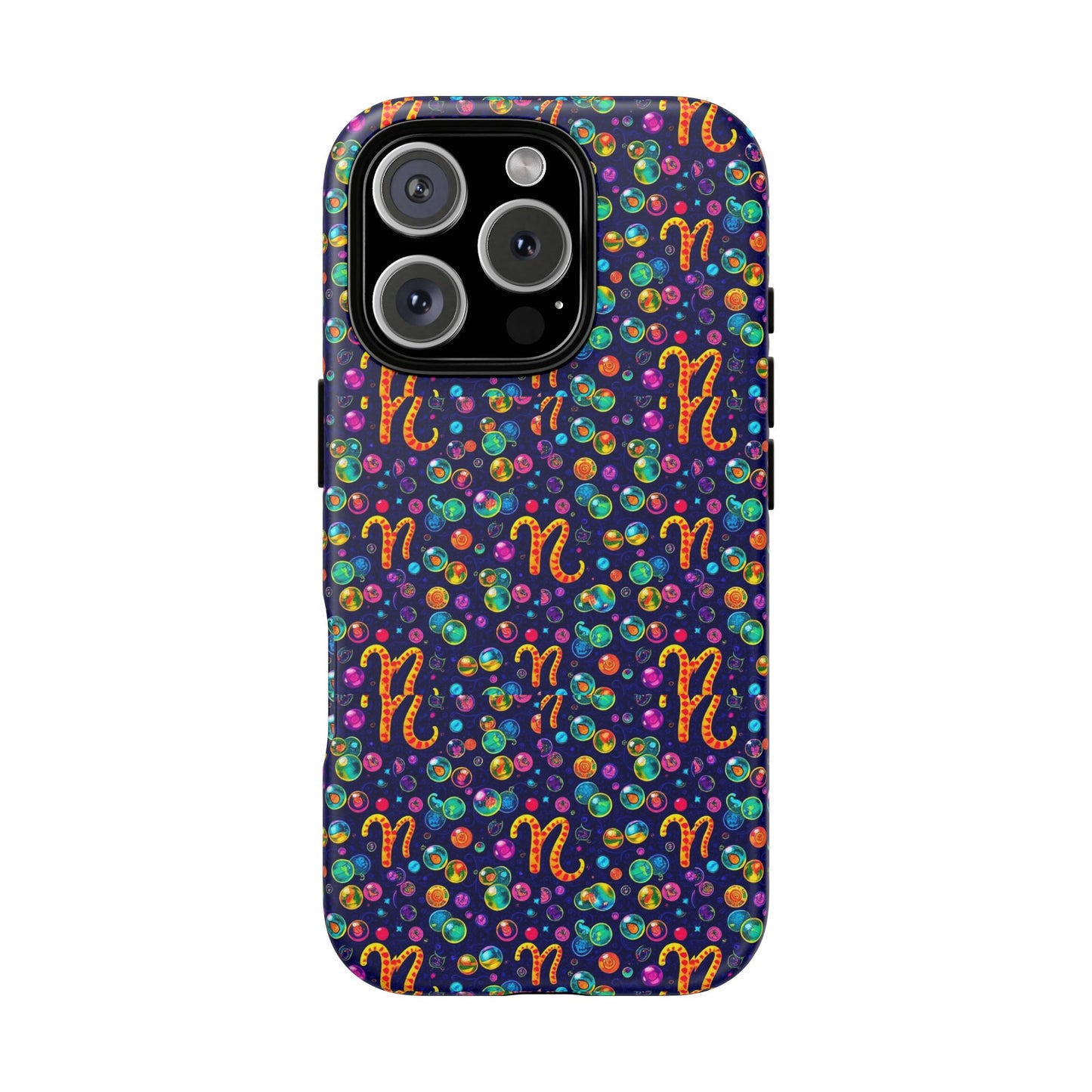 Tough Cases, Aquarius, Zodiac, Bubble Pattern