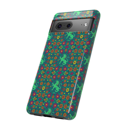 Tough Cases, Leo, Zodiac v3, Flower Pattern