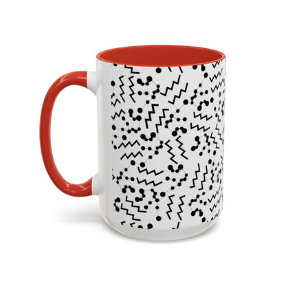 Accent Coffee Mug with the Aquarius sign (11, 15oz)