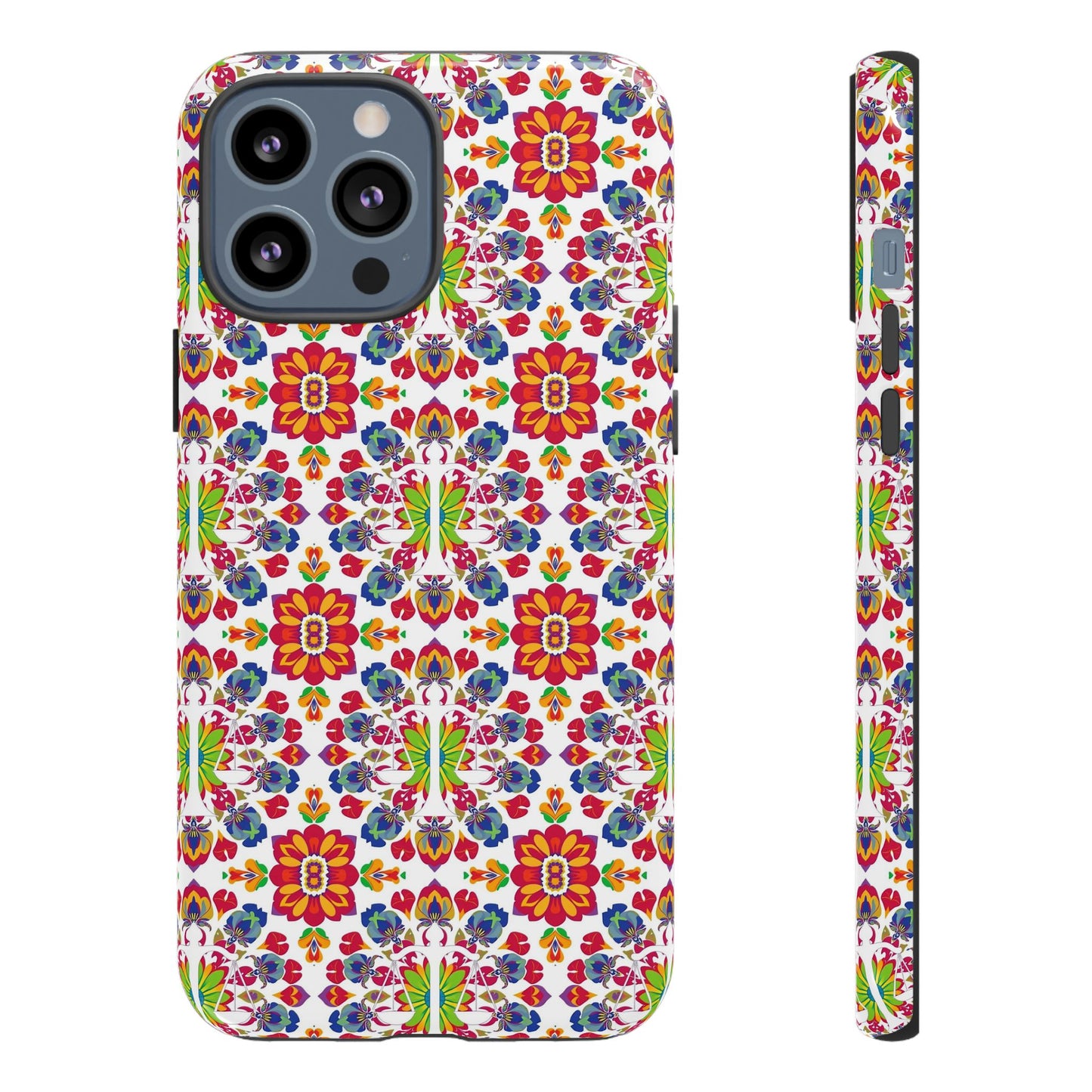 Tough Cases, Libra, Zodiac v1, Flower Pattern