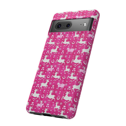 Tough Cases, Capricorn, Zodiac v1, Bubble Pattern