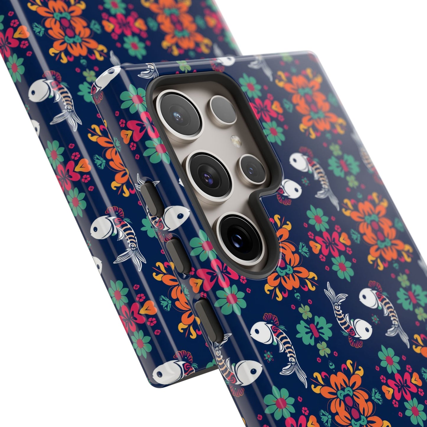 Tough Cases, Pisces, Zodiac, Flower Pattern