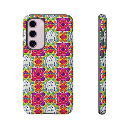 Tough Cases, Pisces, Zodiac v2, Flower Pattern