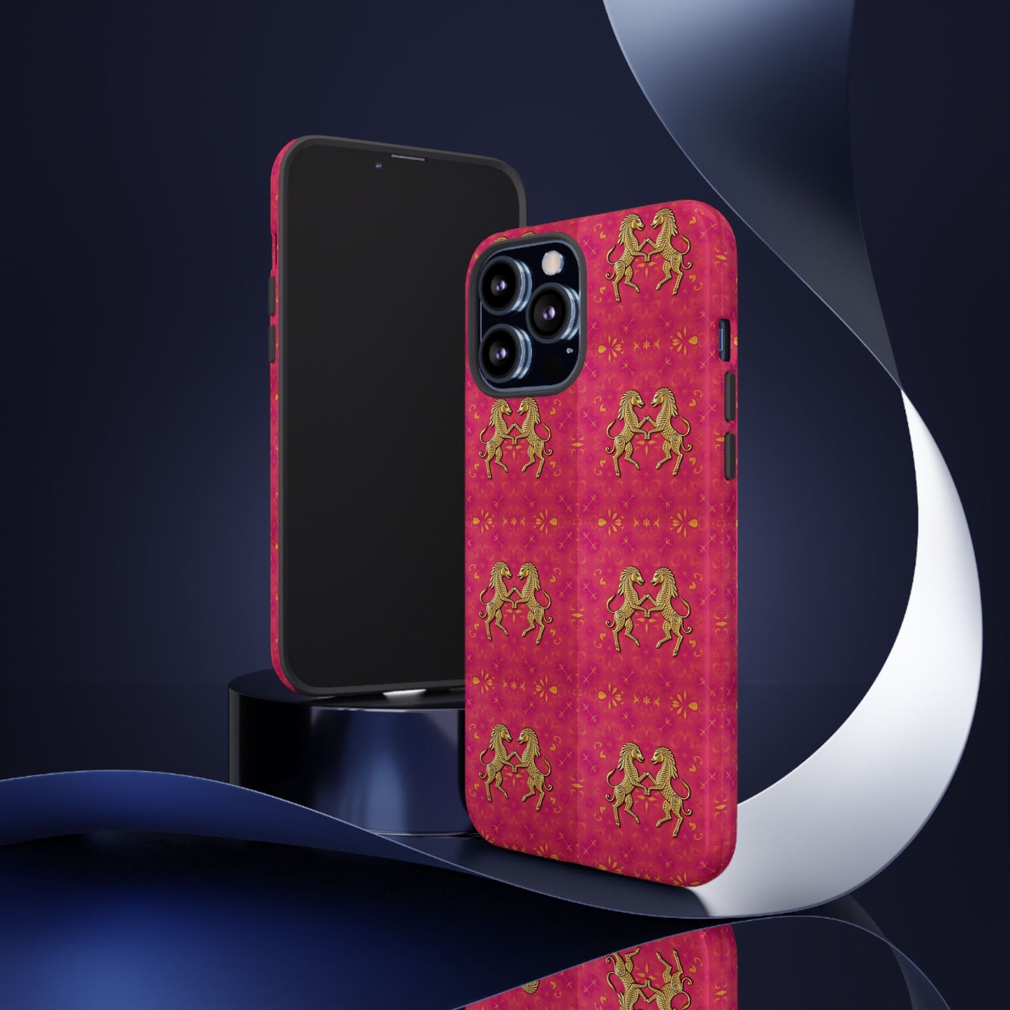 Tough Cases, Gemini, Zodiac, Metal Pattern