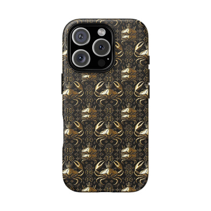 Tough Cases, Cancer, Zodiac, Metal Pattern