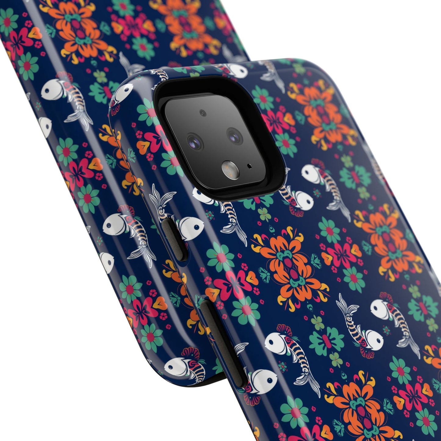 Tough Cases, Pisces, Zodiac, Flower Pattern
