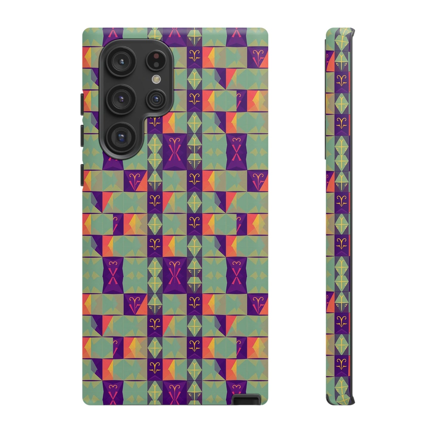 Tough Cases, Aquarius, Zodiac v2, Shape Pattern