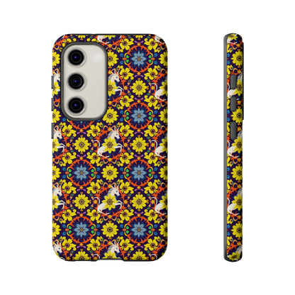 Tough Cases, Aquarius, Zodiac v3, Flower Pattern