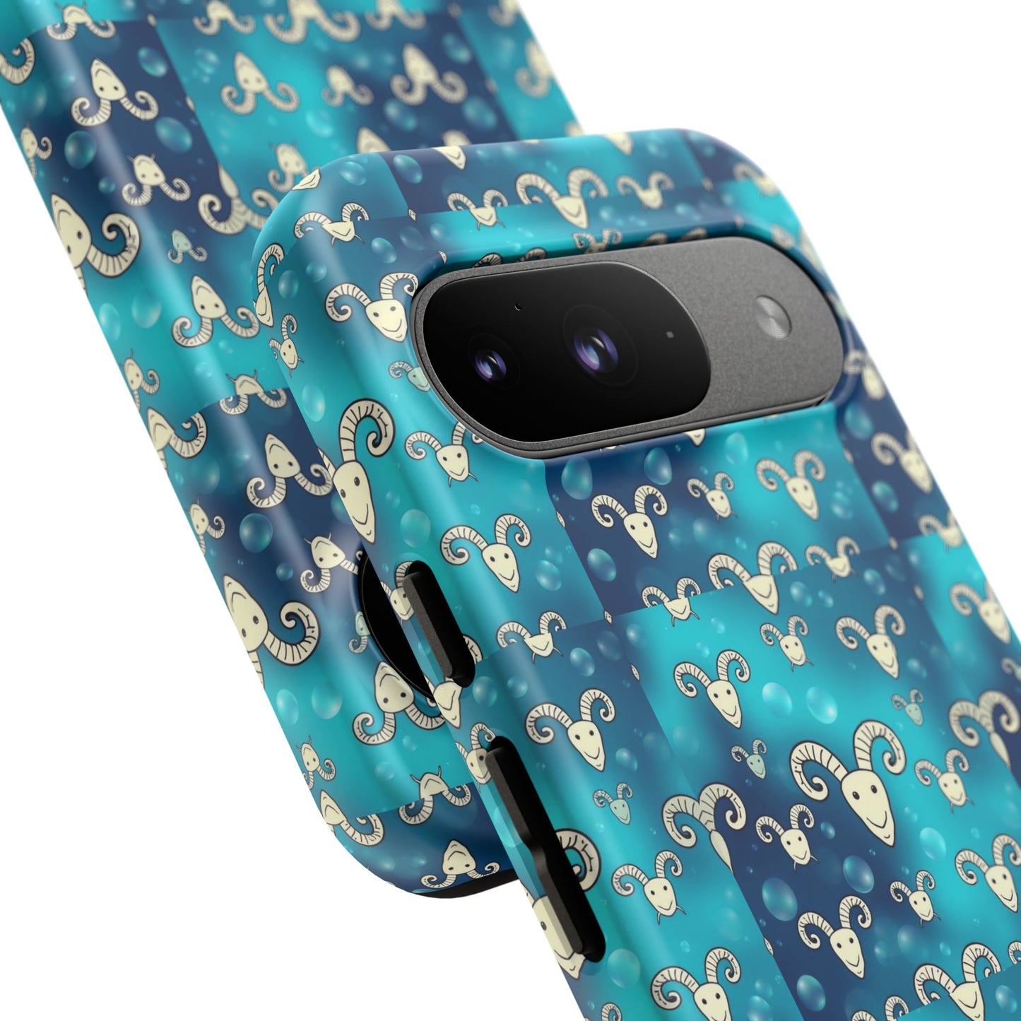 Tough Cases, Aries, Zodiac v1, Bubble Pattern