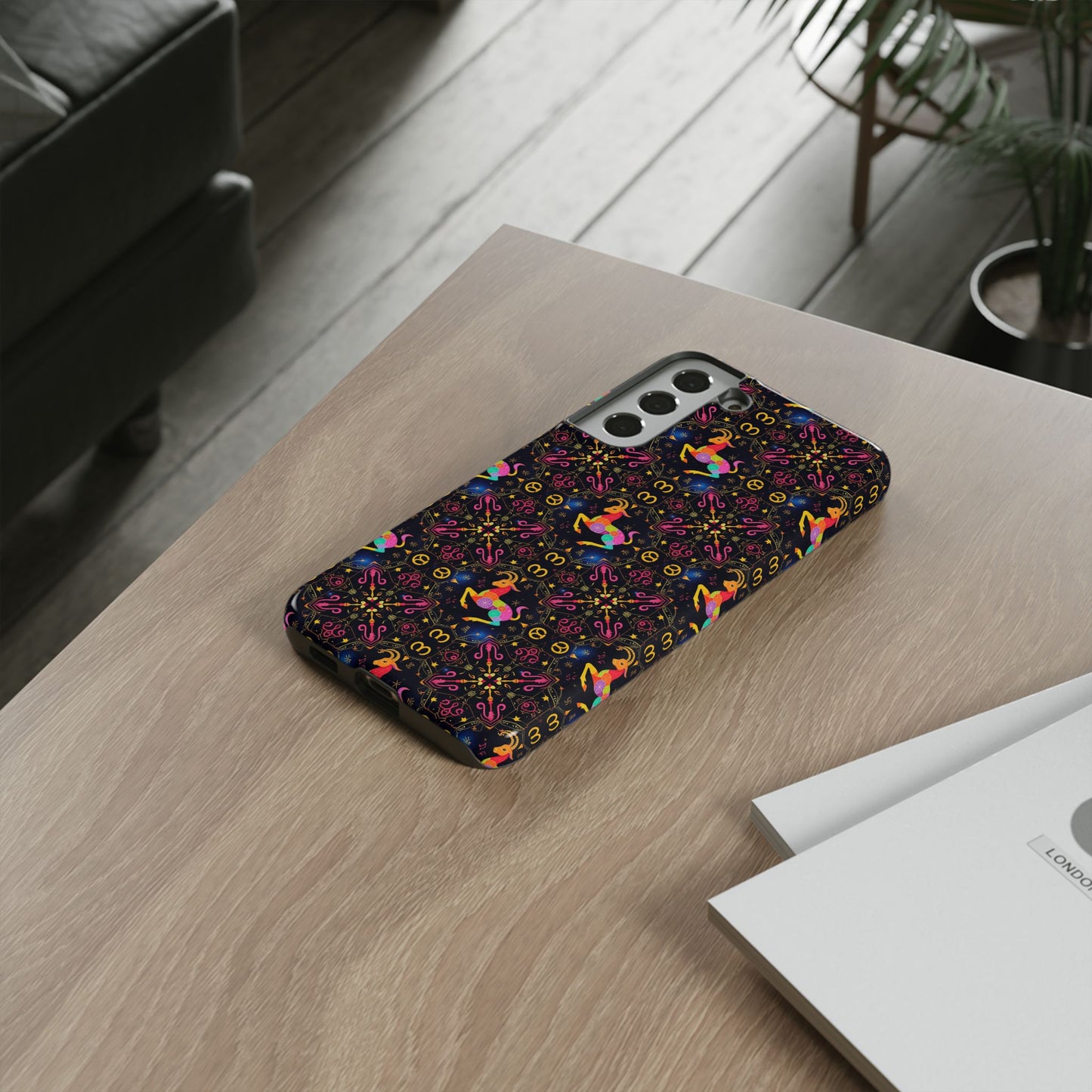 Tough Cases, Capricorn, Zodiac v2, Metal Pattern