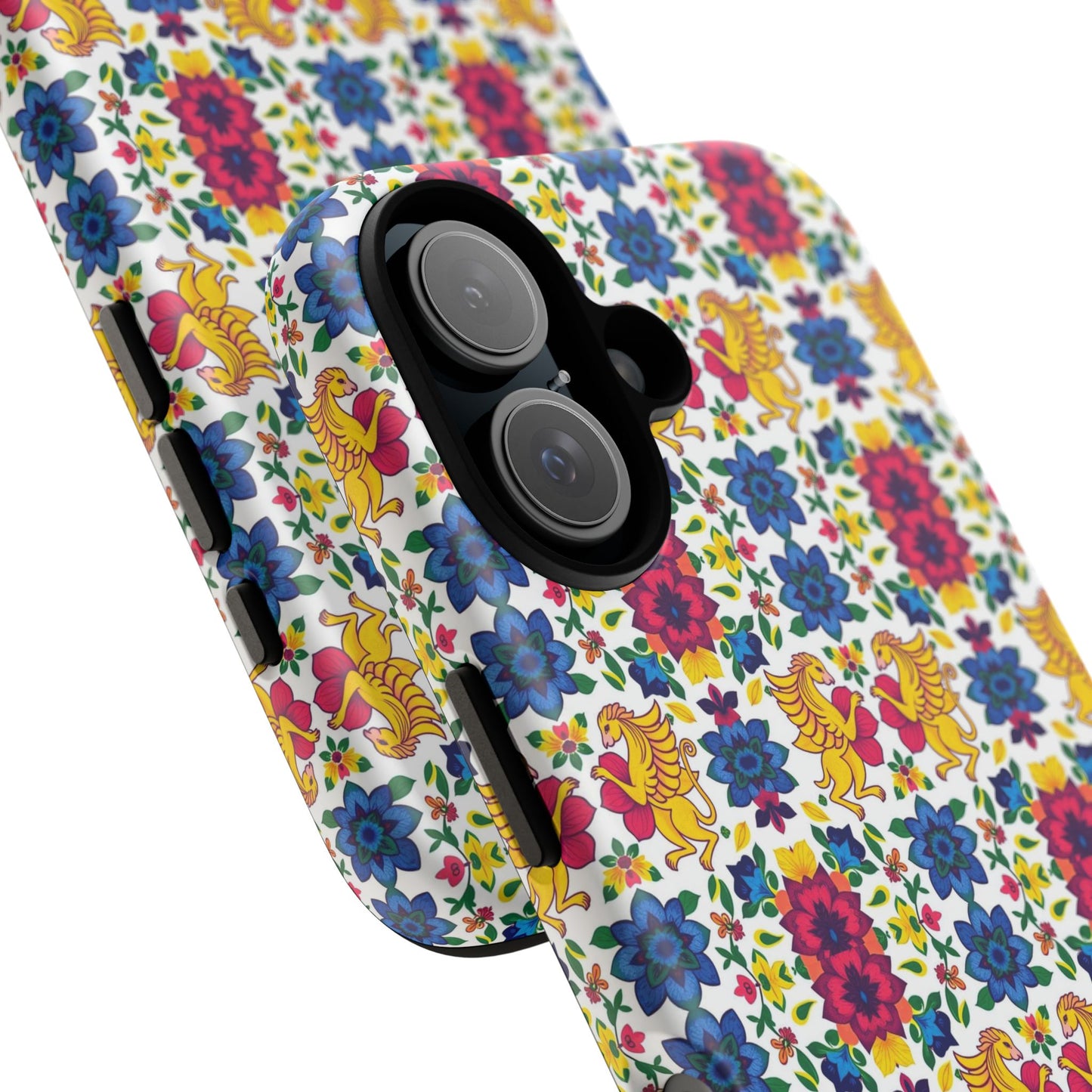 Tough Cases, Gemini, Zodiac, Flower Pattern