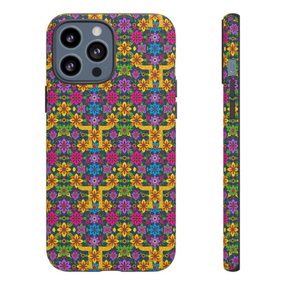 Tough Cases, Gemini, Zodiac v3, Flower Pattern