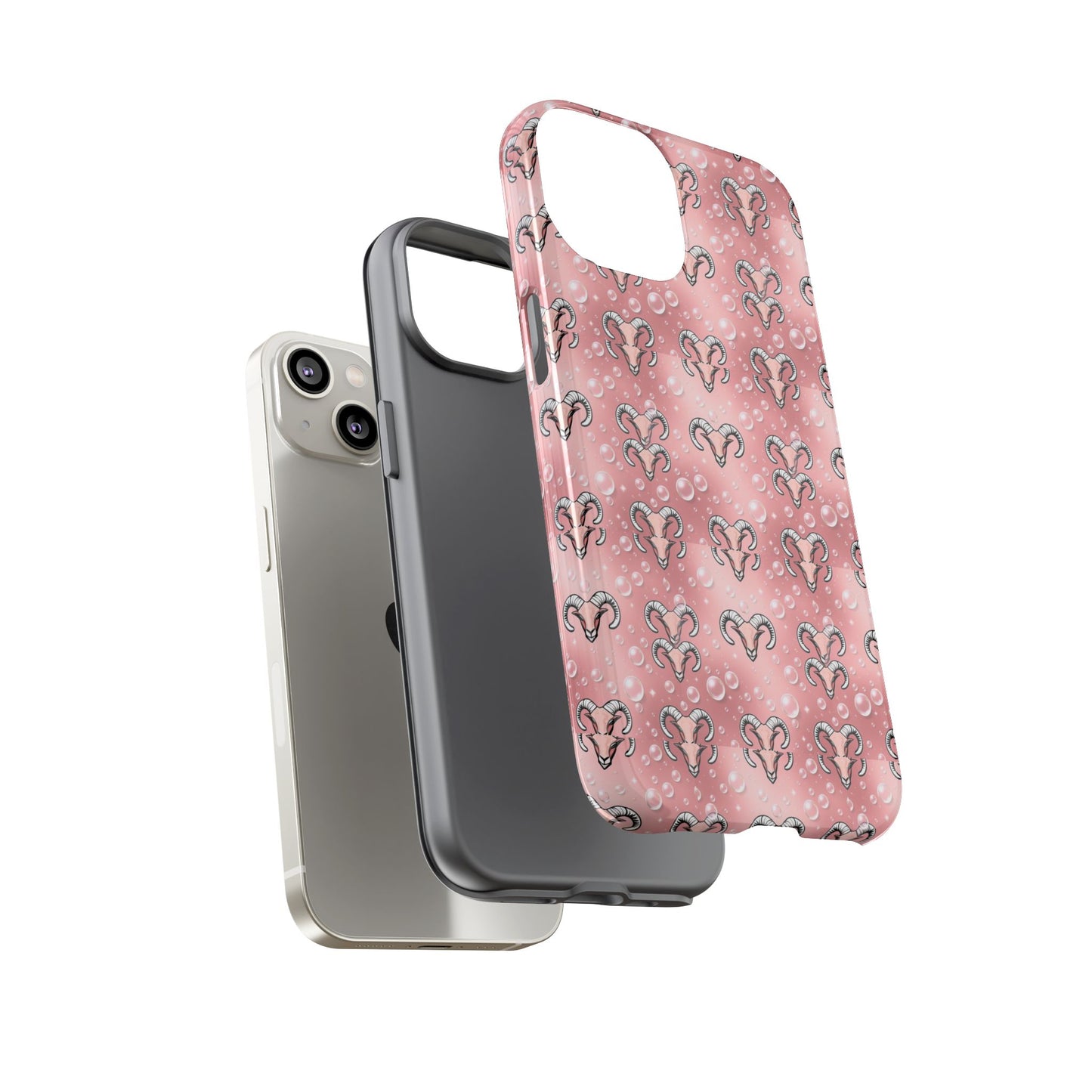 Tough Cases, Aries, Zodiac, Bubble Pattern