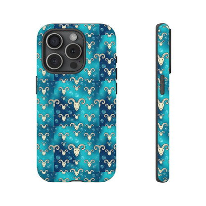Tough Cases, Aries, Zodiac v1, Bubble Pattern