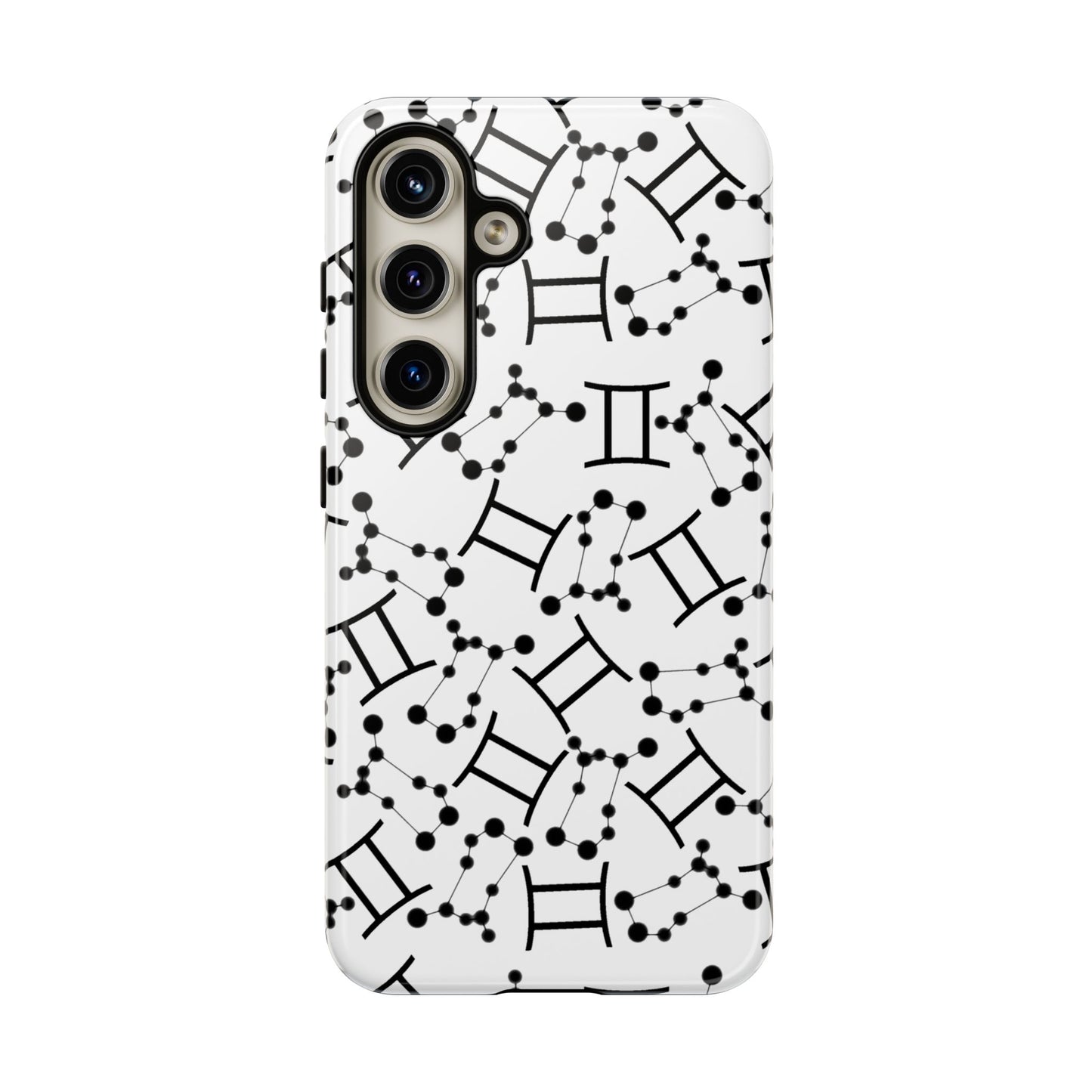 Tough Cases with the Gemini Zodiac sign for iPhone, Samsung Galaxy, and Google Pixel devices