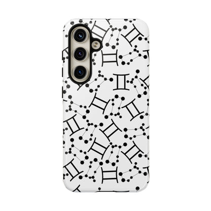Tough Cases with the Gemini Zodiac sign for iPhone, Samsung Galaxy, and Google Pixel devices
