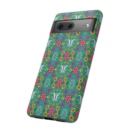Tough Cases, Aquarius, Zodiac v4, Flower Pattern