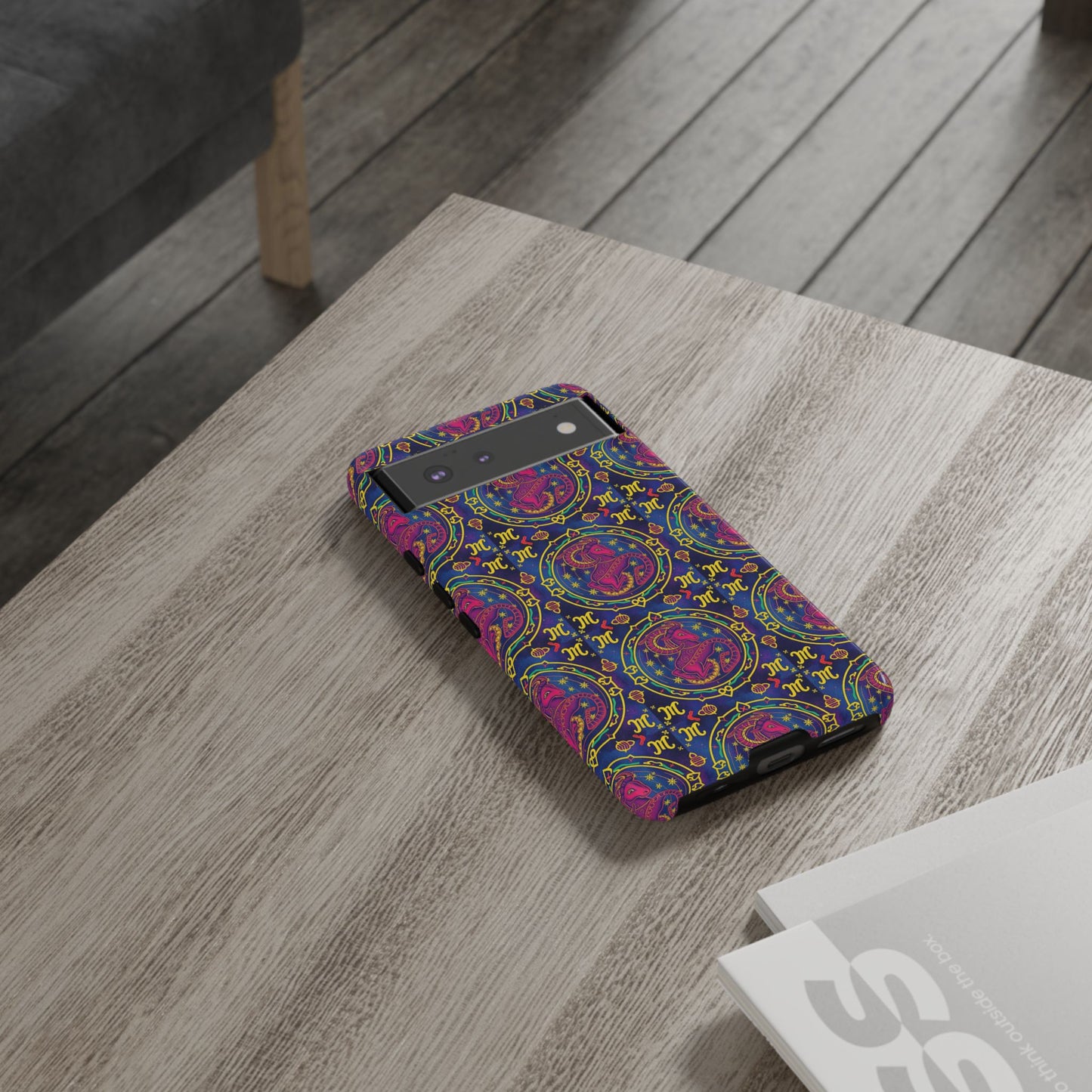 Tough Cases, Capricorn, Zodiac, Metal Pattern