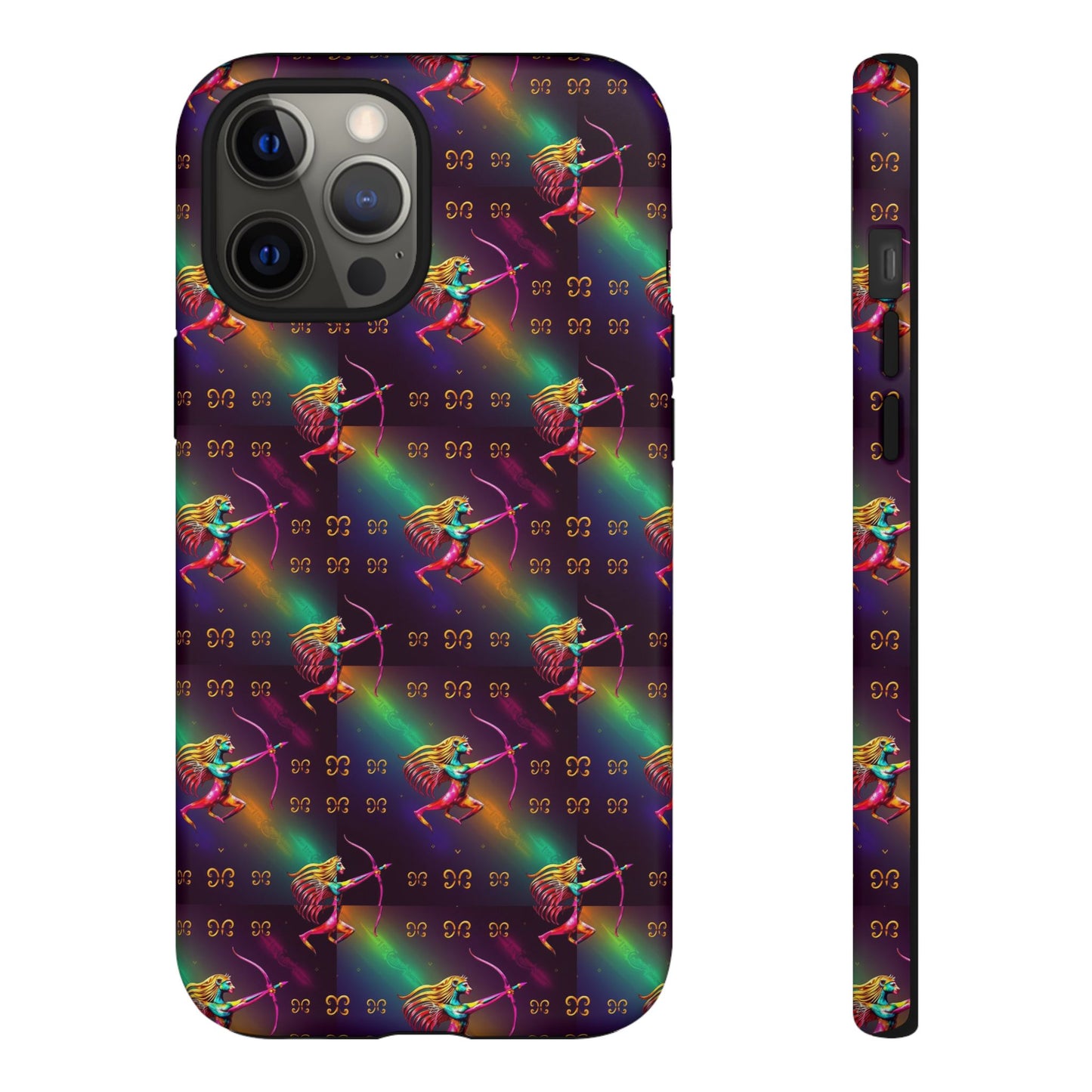 Tough Cases, Sagittarius, Zodiac v1, Metal Pattern
