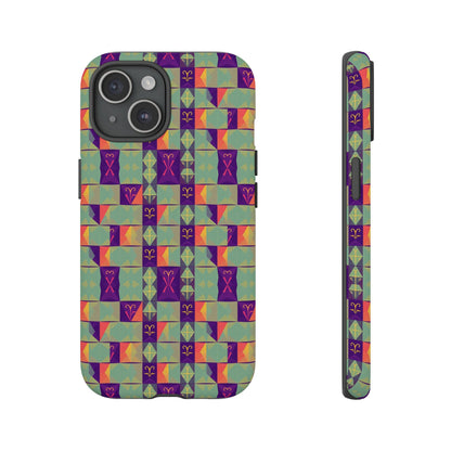 Tough Cases, Aquarius, Zodiac v2, Shape Pattern