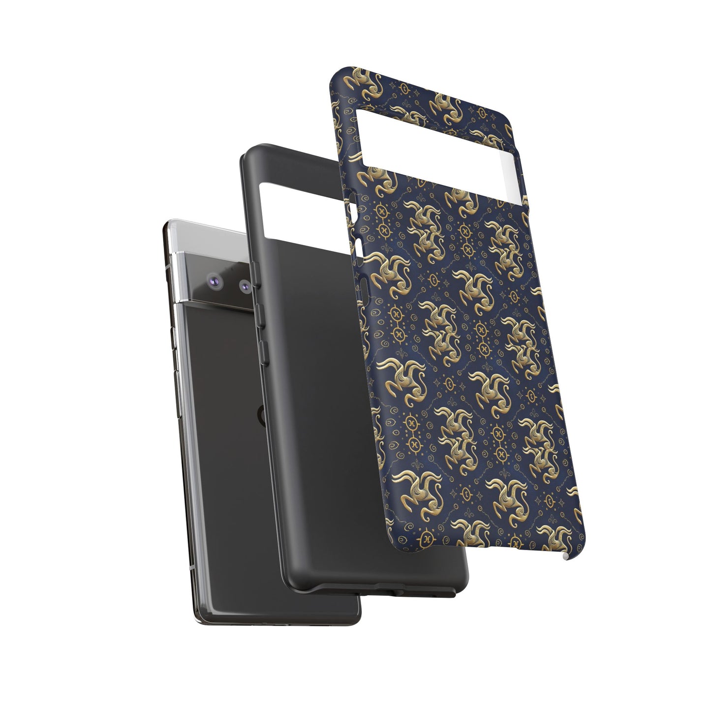 Tough Cases, Aquarius, Zodiac v2, Metal Pattern