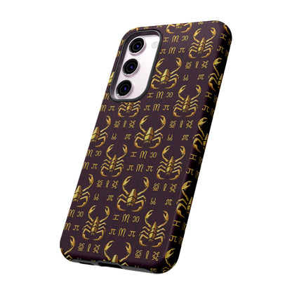 Tough Cases, Scorpio, Zodiac v2, Metal Pattern