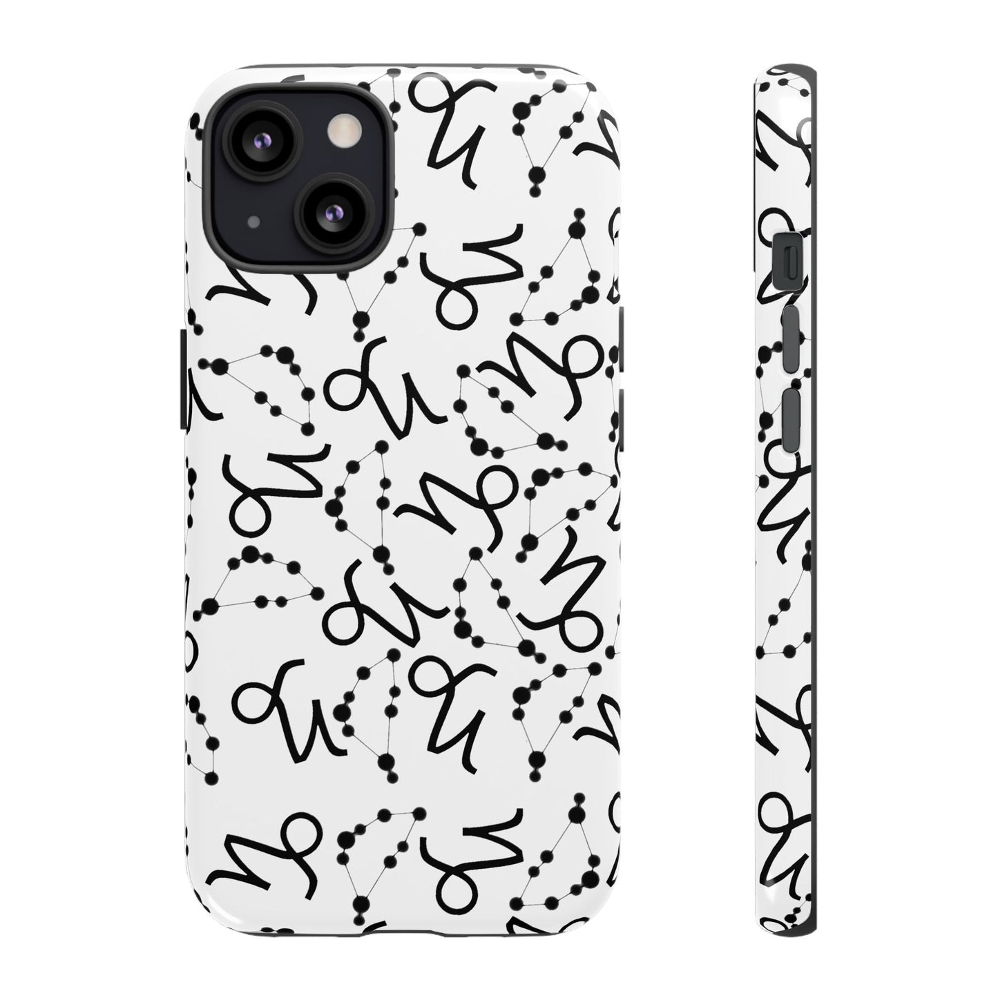 Tough Cases with the Capricorn Zodiac sign for iPhone, Samsung Galaxy, and Google Pixel devices