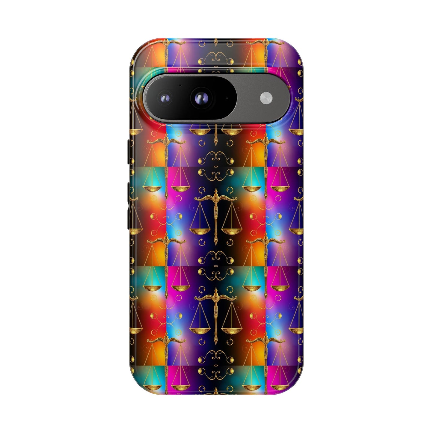 Tough Cases, Libra, Zodiac v1, Metal Pattern