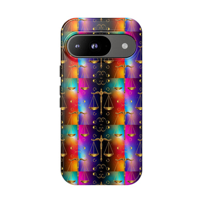 Tough Cases, Libra, Zodiac v1, Metal Pattern