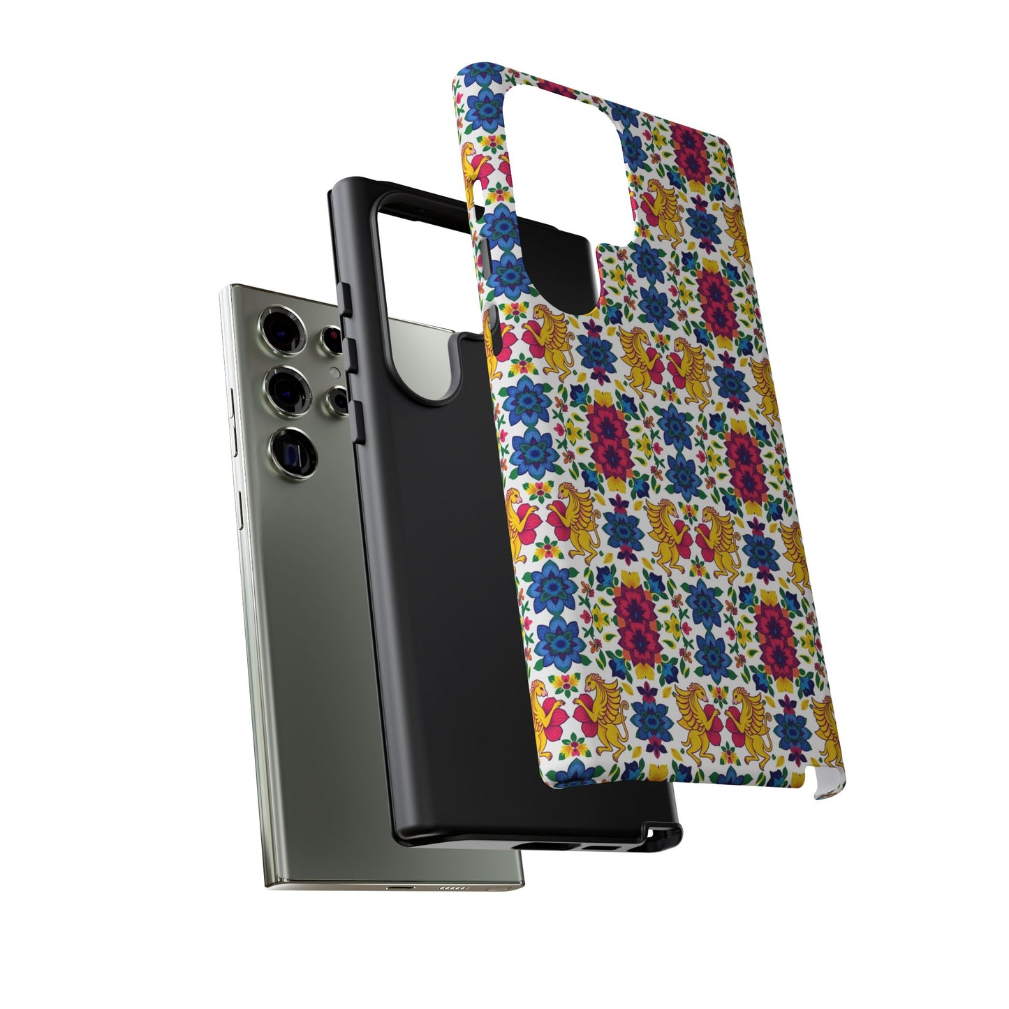 Tough Cases, Gemini, Zodiac, Flower Pattern