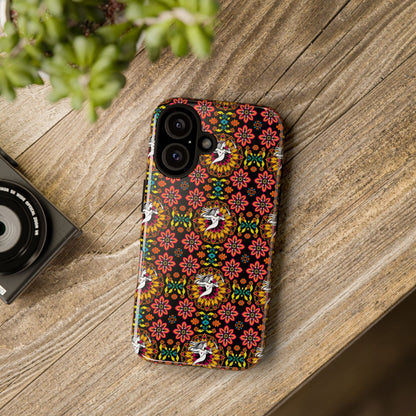 Tough Cases, Sagittarius, Zodiac v2, Flower Pattern