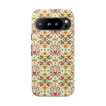 Tough Cases, Aries, Zodiac, Flower Pattern