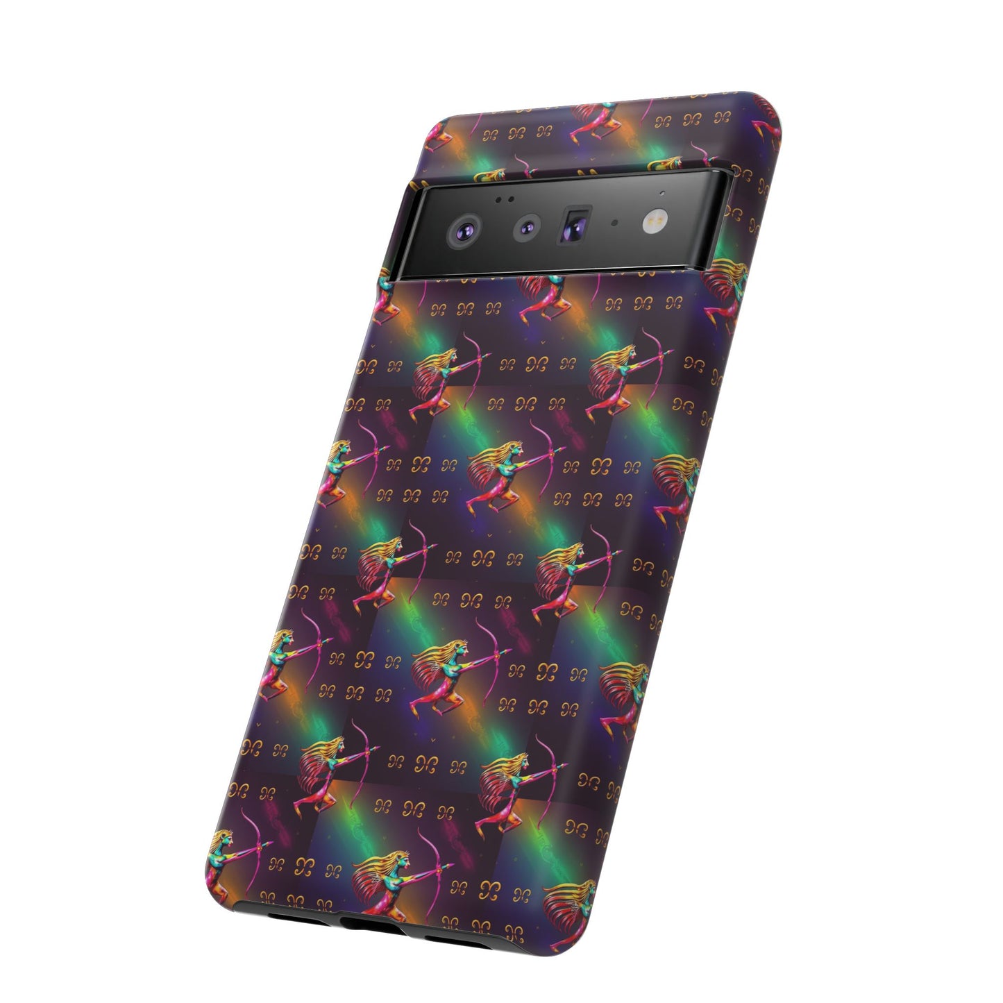 Tough Cases, Sagittarius, Zodiac v1, Metal Pattern