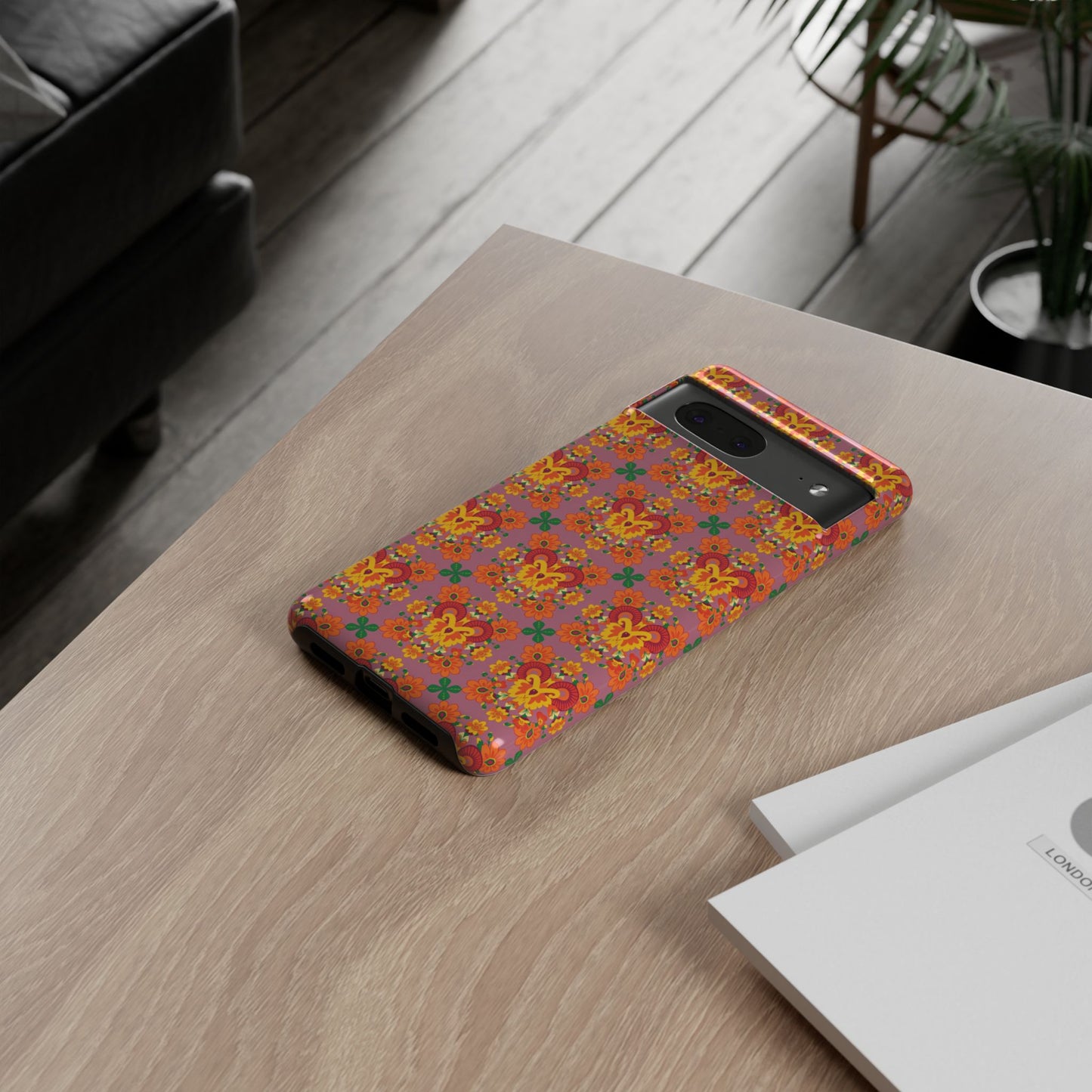 Tough Cases, Aries, Zodiac v1, Flower Pattern