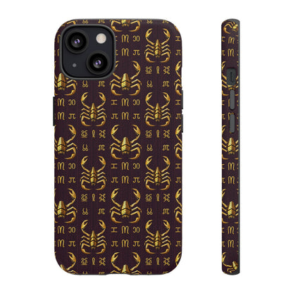 Tough Cases, Scorpio, Zodiac v2, Metal Pattern