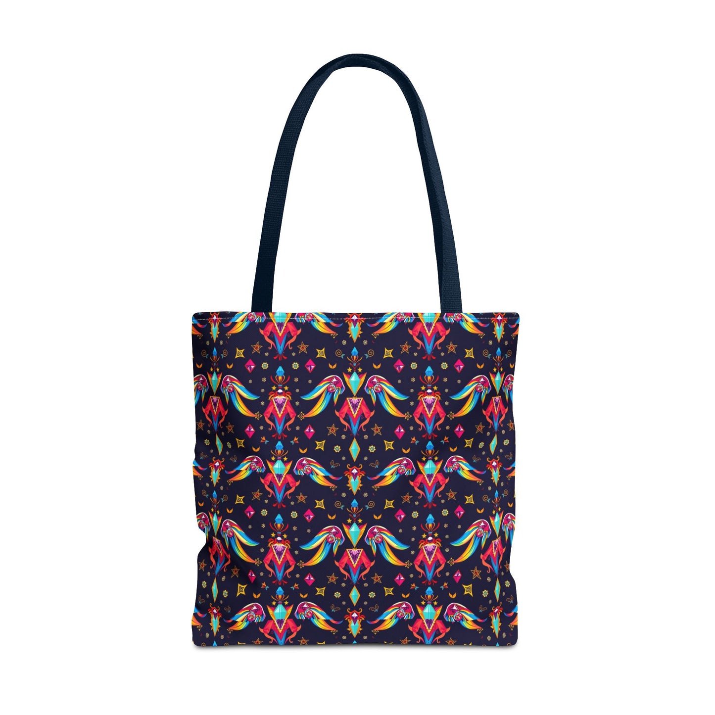 Tote Bag (AOP), Virgo, Zodiac v1, Jewel Pattern