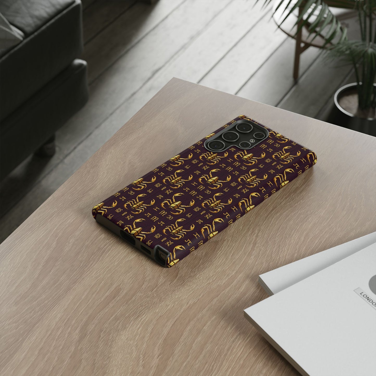 Tough Cases, Scorpio, Zodiac v2, Metal Pattern