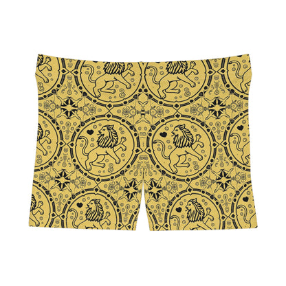 Women's Shorts, AOP, Leo, Zodiac v1, Pattern