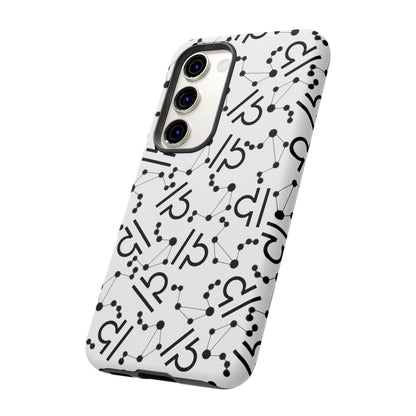 Tough Cases with the Libra Zodiac sign for iPhone, Samsung Galaxy, and Google Pixel devices