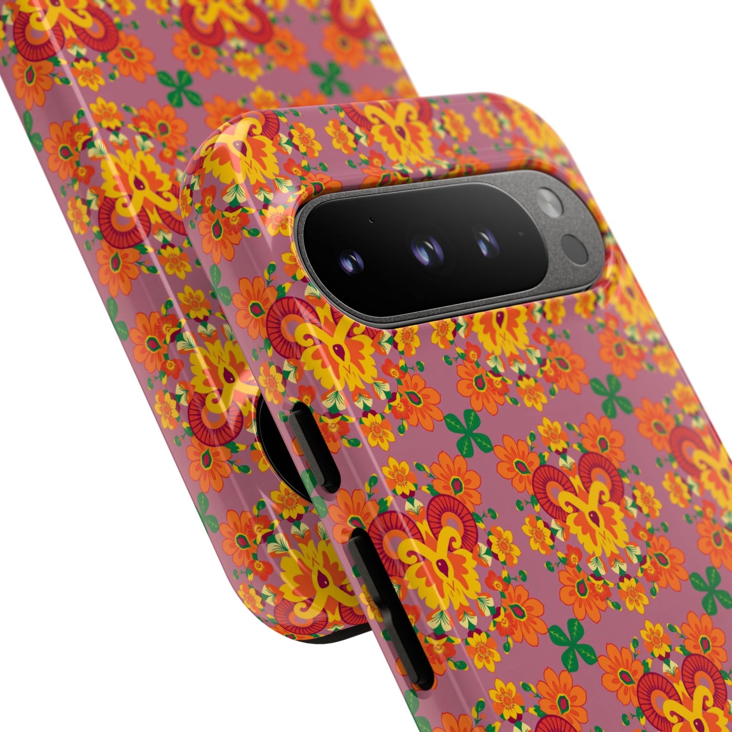Tough Cases, Aries, Zodiac v1, Flower Pattern
