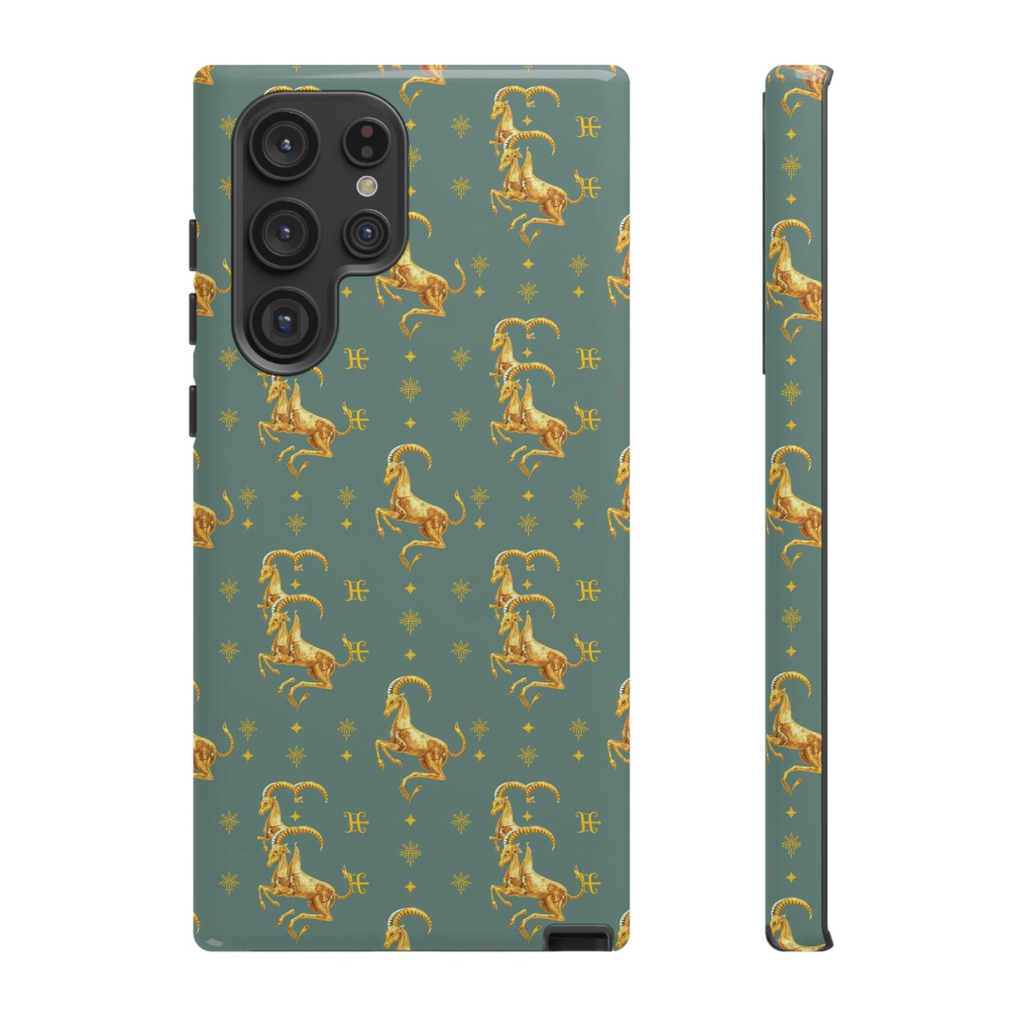 Tough Cases, Capricorn, Zodiac v1, Metal Pattern