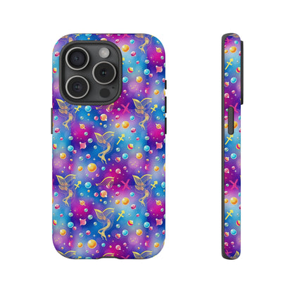 Tough Cases, Sagittarius, Zodiac v3, Bubble Pattern