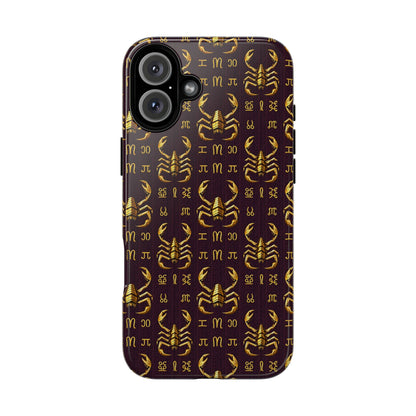 Tough Cases, Scorpio, Zodiac v2, Metal Pattern