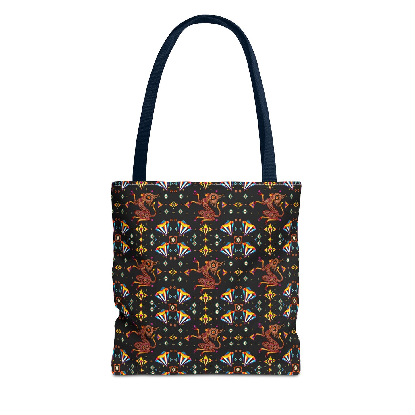 Tote Bag (AOP), Virgo, Zodiac, Jewel Pattern